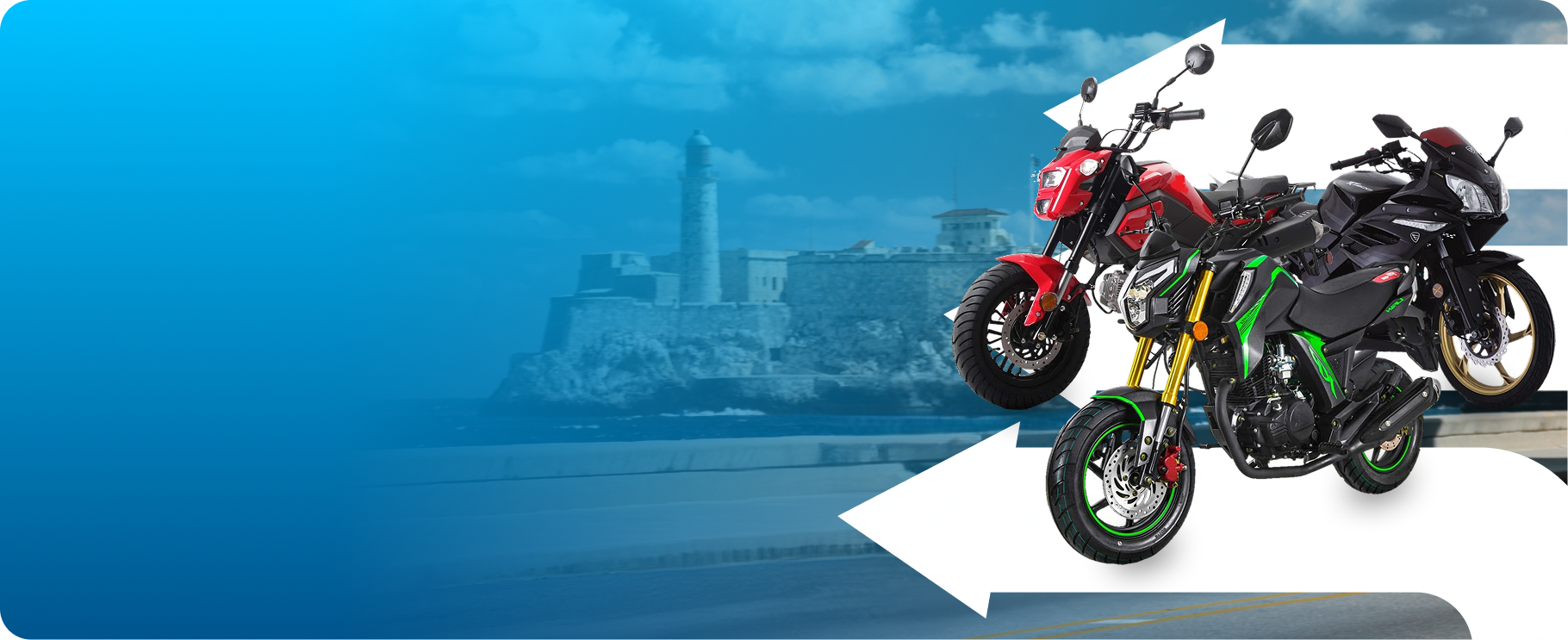 Motocicletas de alta gama y eficiencia